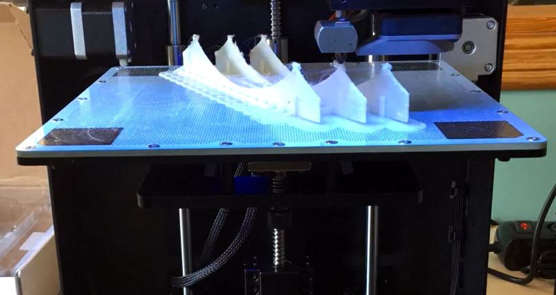 Primeros proyectos de alumnos con la Impresora 3D