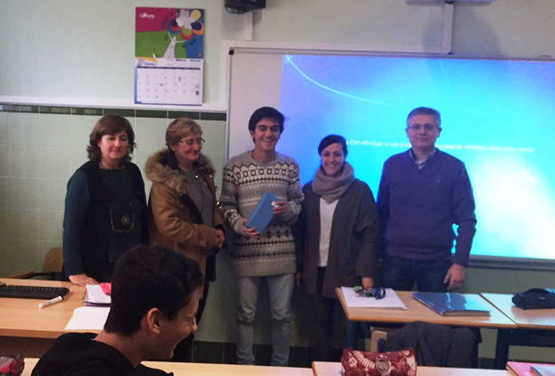 El alumno de Bachillerato, Marcos Moner, ganador en el concurso “Programa Conèixer 2018” de la Universidad de Valencia