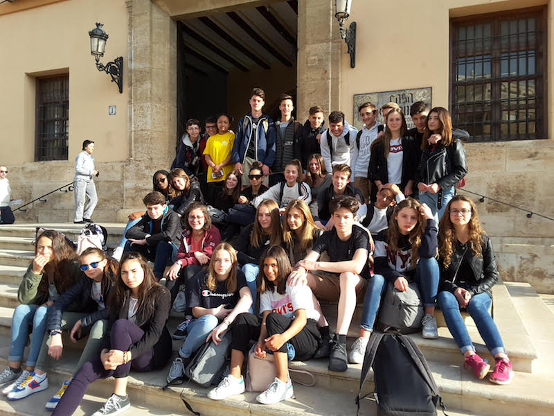 Alumnos de La Salle Avignon han permanecido de intercambio en La Salle Paterna