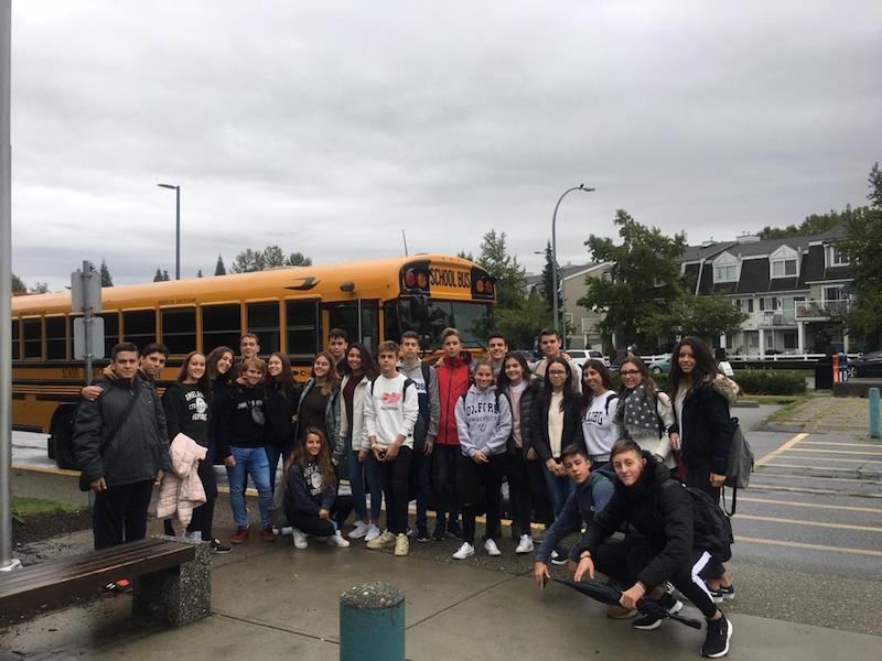 Alumnos de 4º de ESO participan en un intercambio con el Walnut Grove Secondary Shool en Vancouver