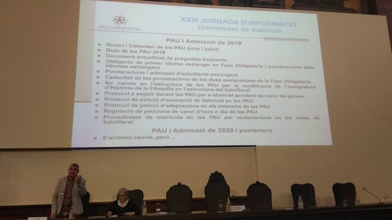 XXIII Jornada de Información de la Universitat de València – UV