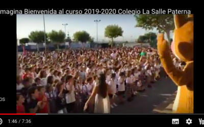 Vídeo de la bienvenida del primer día del curso 2019-2020