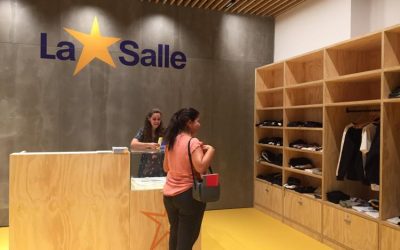 Inauguramos la nueva tienda del colegio La Salle