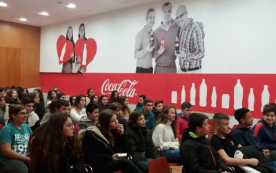 Alumnos de 2º ESO visitan la embotelladora de Coca-Cola
