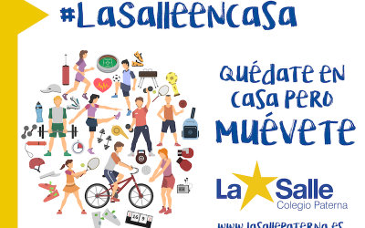Quédate en casa pero MUÉVETE #LaSalleEnCasa