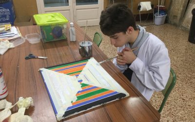 Rubén Aldás, artista y solidario