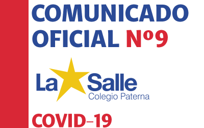 Comunicado Oficial Nº9 Covid-19 – Colegio La Salle Paterna