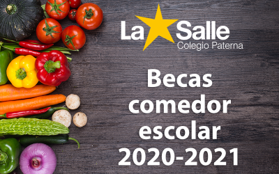Beca comedor escolar curso 2020-2021