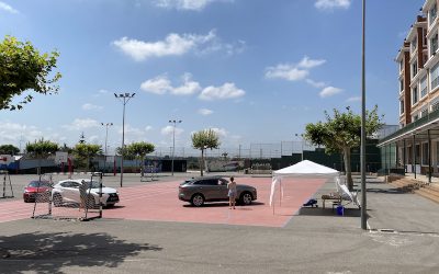 Entrega de pedidos de la tienda online sin bajarse del coche