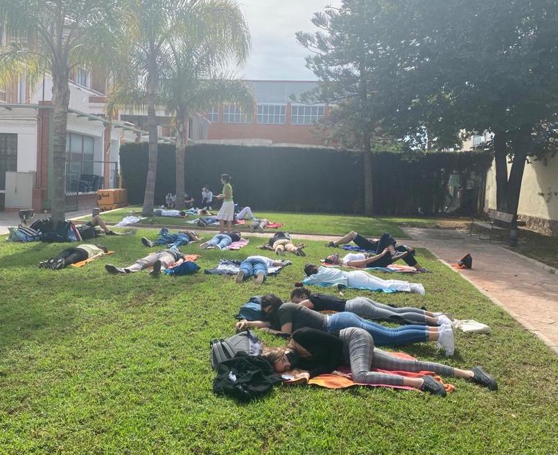 El alumnado de Bachillerato realiza sesiones del Programa de Interioridad: Hara