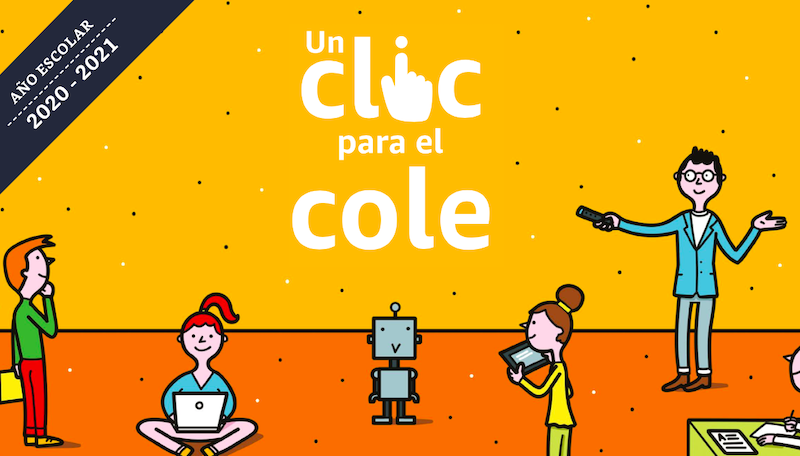 Campaña AMAZON “Un clic para el cole”