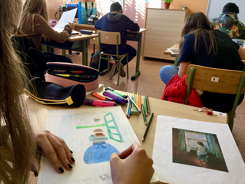 Los alumnos de 2º de ESO se convierten en diseñadores gráficos