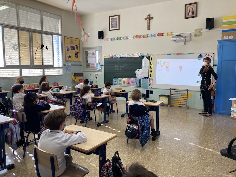 Sesión de Afectividad en 1º Primaria