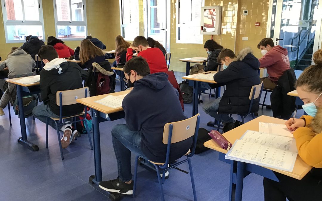 Test de aptitudes intelectuales de 1º de bachillerato