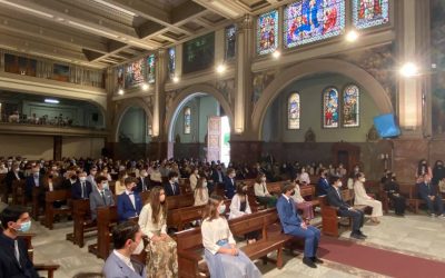 El alumnado de Grupos Lasalianos del Colegio La Salle de Paterna recibe el Sacramento de la Confirmación
