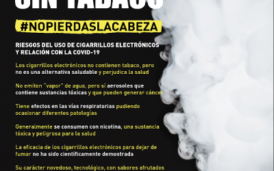 31 de mayo, día mundial sin tabaco