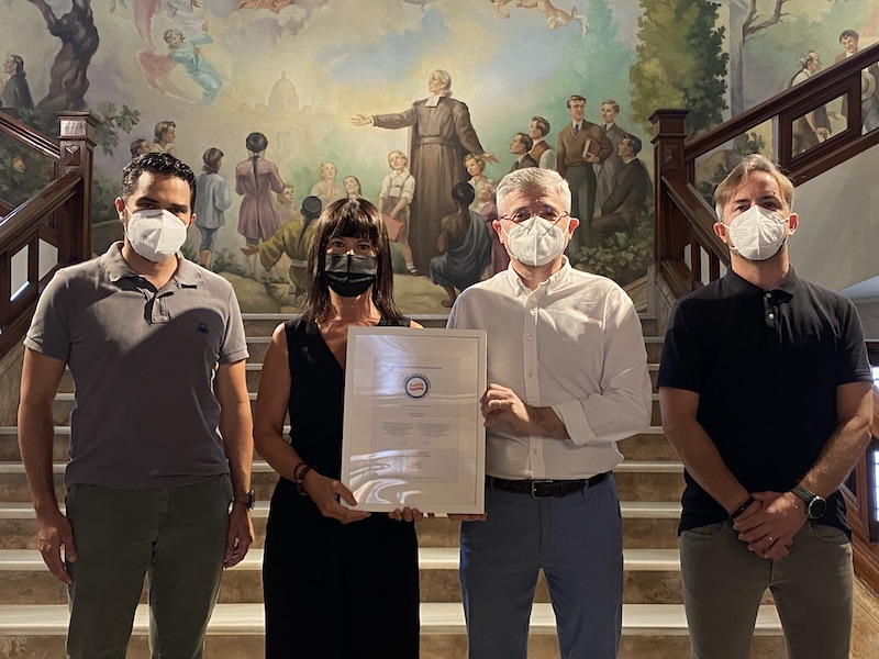 El Colegio La Salle de Paterna obtiene el sello «Fent Empresa. Iguals en Oportunitats» tras la validación del Plan de Igualdad por parte de la Generalitat Valenciana