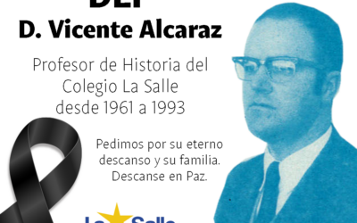 Fallece Don Vicente Alcaraz, profesor jubilado del Colegio La Salle de Paterna