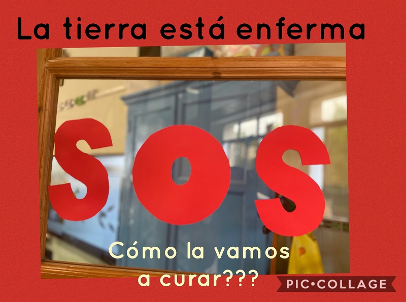 Nuevo proyecto en 1º de Primaria: «SOS: la tierra está enferma»