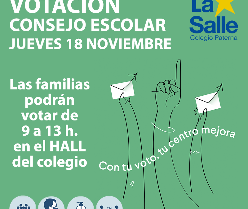 Votación al Consejo Escolar