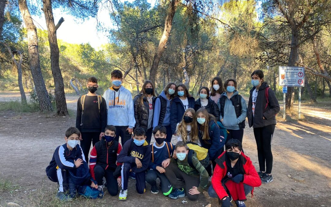 El alumnado de 1º de ESO disfruta de una jornada en La Vallesa