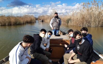 El alumnado de 3ºESO A y C visita el Parque Natural de la Albufera