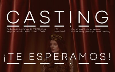 Se convoca casting de alumnos de 3º de ESO para recitar poesía