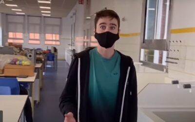 El alumnado de biología de bachillerato realiza vídeos didácticos sobre el funcionamiento de interesantes conceptos