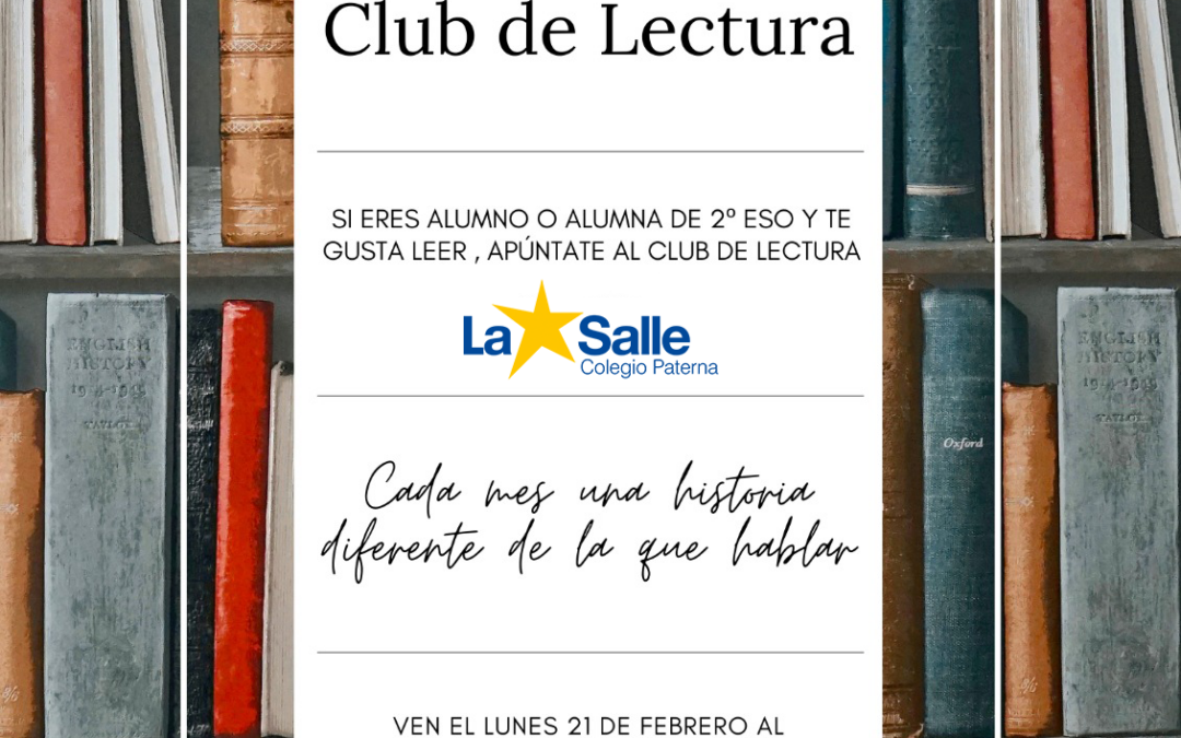 Nuevo Club de Lectura para el alumnado de 2ºESO