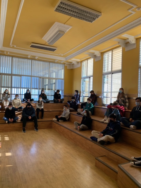 El alumnado de  4º ESO ha realizado la  sesión de Hara  «SIN VOSOTROS TODO CAMBIA»