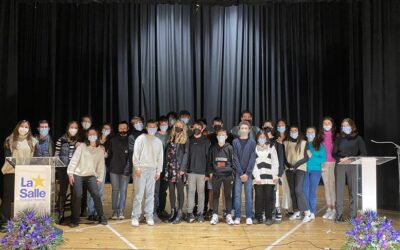 El alumnado de 3º ESO realiza una “Velada poética” en el teatro del Colegio