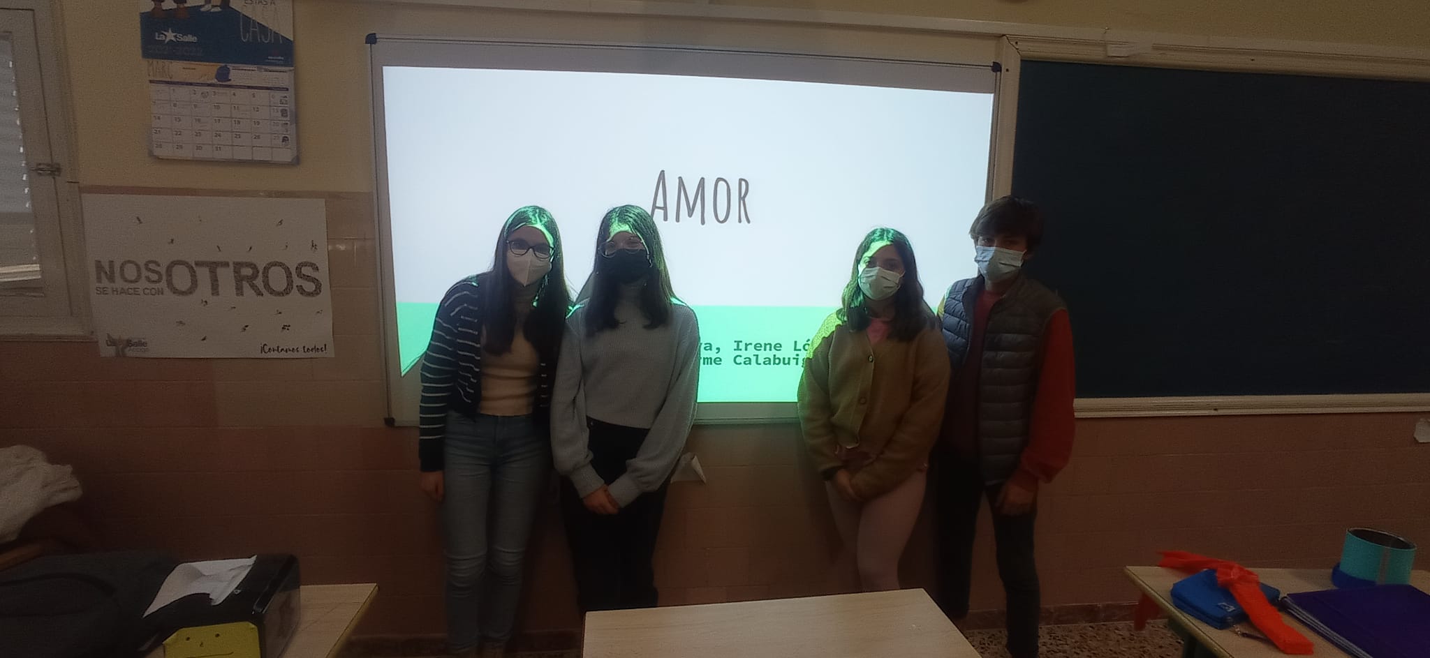 Exposición del proyecto del Ámbito Lingüístico en 1ºESO | Colegio 