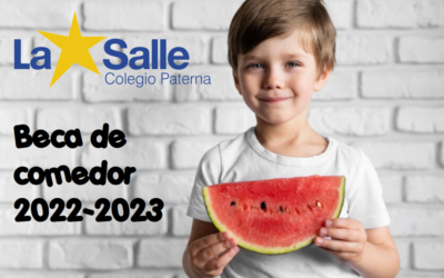 Beca de comedor escolar 2022-2023