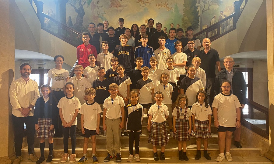 Reunión de los Consejeros Medioambientales del Colegio La Salle de Paterna