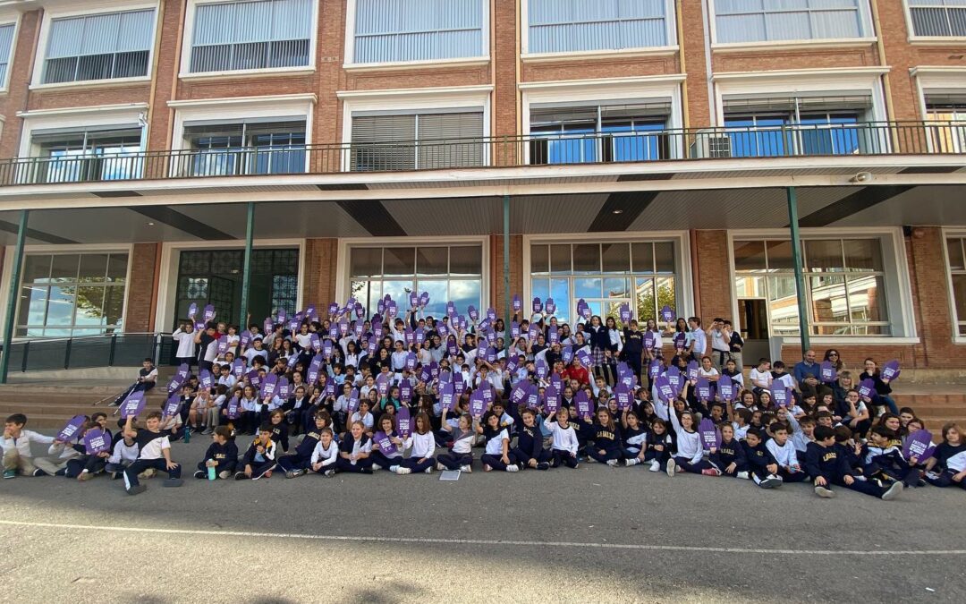 El Colegio La Salle de Paterna celebra el Día Internacional de la Eliminación de la Violencia contra la mujer