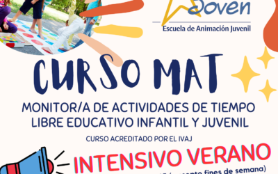 Curso de monitor/a de actividades de tiempo libre educativo infantil y juvenil (MAT)