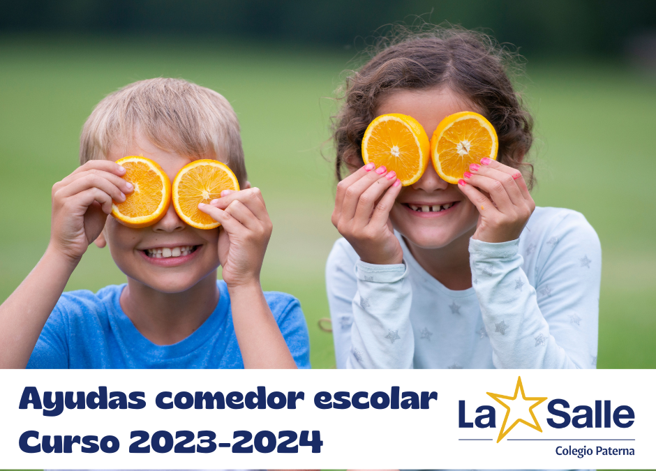 Ayudas comedor escolar 2023-2024