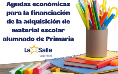Convocadas ayudas económicas para la financiación de la adquisición de material escolar para Primaria