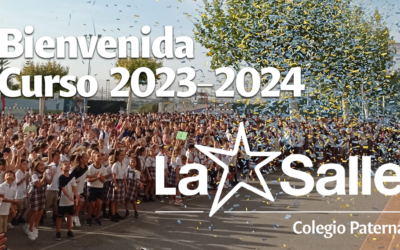 Así hemos recibido a todo el alumnado en el Colegio La Salle Paterna. Inauguramos el curso 2023-2024.