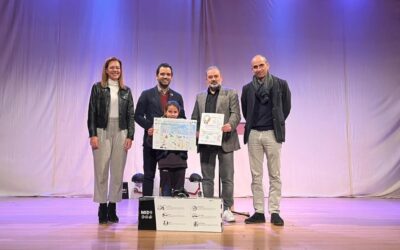 Paula Enríquez, ganadora en el concurso de la Semana de Movilidad de Paterna