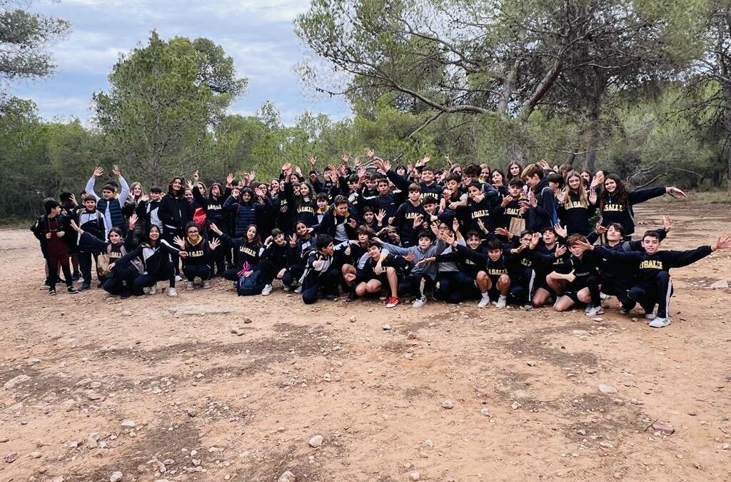 1º ESO en La Vallesa