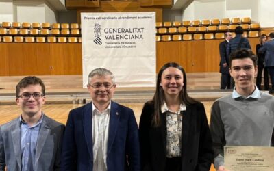 Acto de entrega de los premios extraordinarios al rendimiento académico del alumnado de ESO