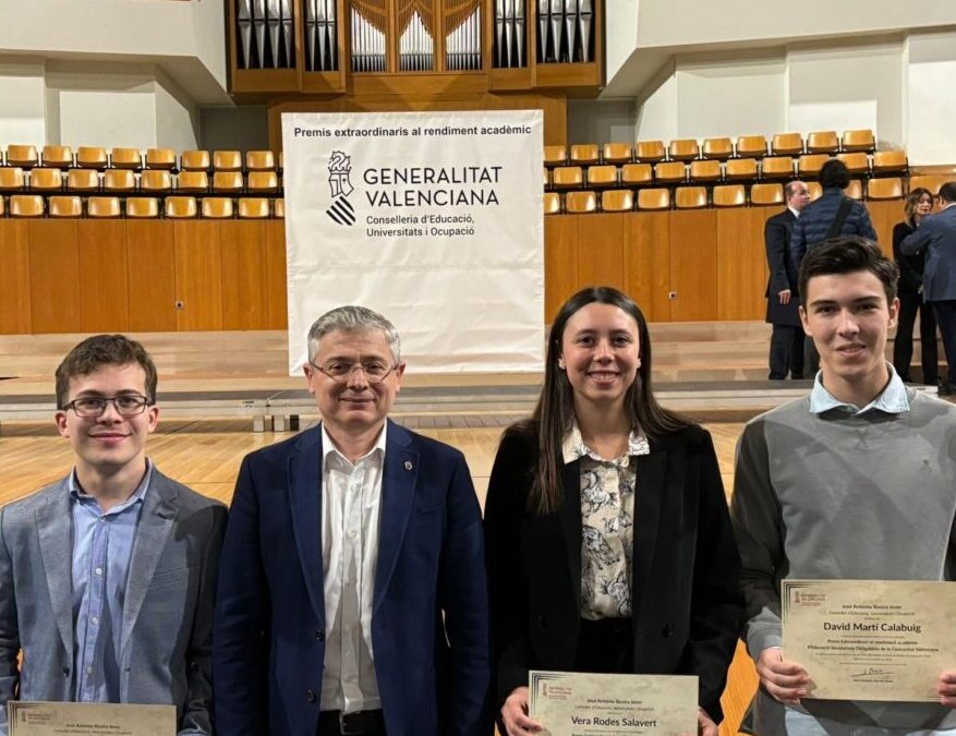 Acto de entrega de los premios extraordinarios al rendimiento académico del alumnado de ESO