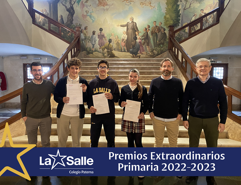 Víctor Ardid, Iván Gutiérrez y Elena Albarracín obtienen el Premio Extraordinario de Primaria del curso 2022/2023