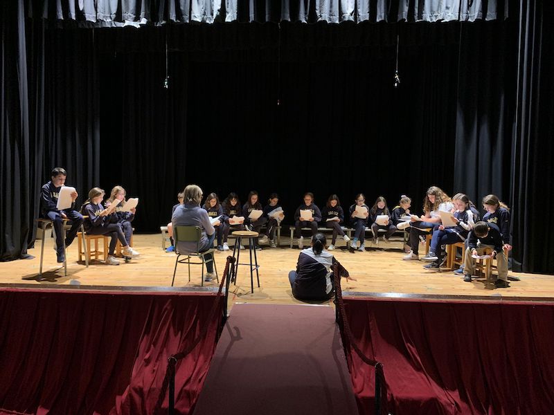 El Grupo de Teatro realiza la primera lectura de guión