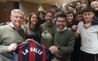 Estela Carbonell, nuestra futbolista lasaliana.