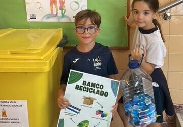 Un banco reciclado entre todos