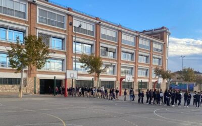 El Colegio realiza un simulacro de emergencia para garantizar la seguridad escolar
