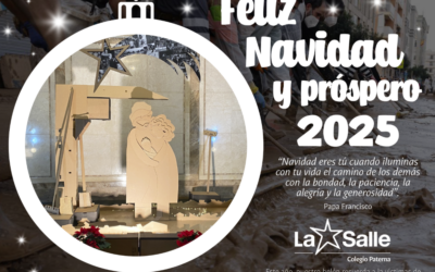 La Comunidad Educativa del Colegio La Salle de Paterna os desea Feliz Navidad