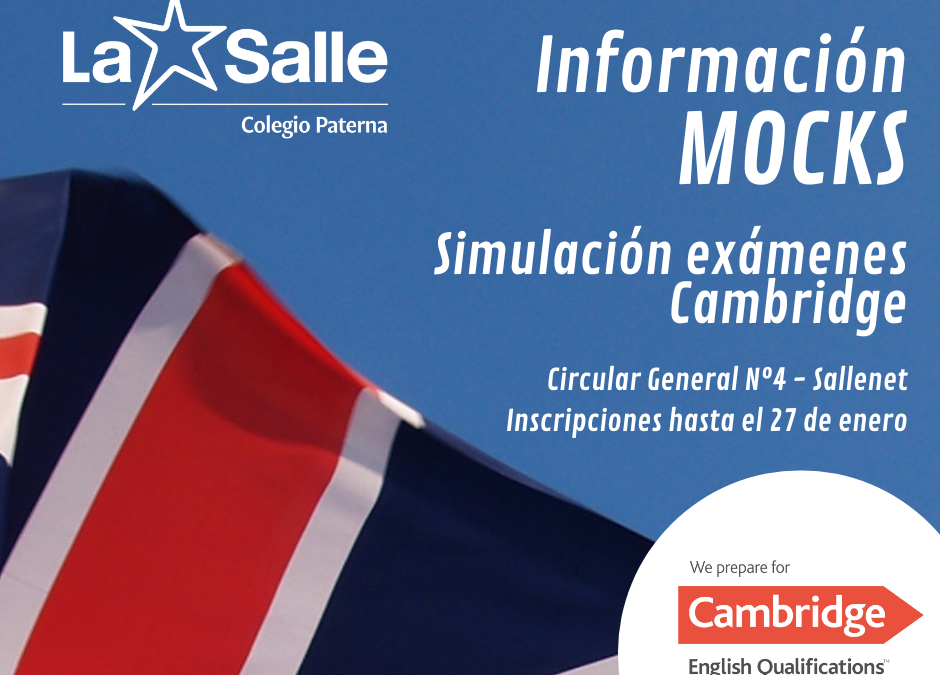 Información MOCKS – simulación de los exámenes oficiales de Cambridge